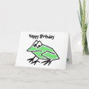 Recherche de dessins de grenouille anniversaire cartes Humour