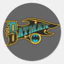 Recherche de film vintage autocollants Batman