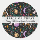 Recherche de friandise autocollants D'halloween