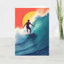 Zoek naar surfers kaarten Zonsondergang