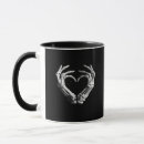 Recherche de os de la main tasses Squelette