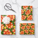 Recherche de dahlias papier cadeau Dahlia orange