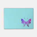 Recherche de butterfly post its Rose