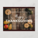 Recherche de thanksgiving rustique cartes postales Citrouille