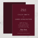 Recherche de marron foncé mariage invitations Calligraphie