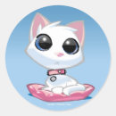 Recherche de chat de chibi autocollants Neko