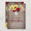 Recherche de burgundy baby shower invitations Floral
