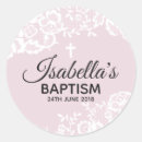 Recherche de baptême blanc autocollants Croix