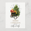 Recherche de père noël traîneau cartes postales Famille