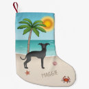 Recherche de italien chaussette de noël Chien