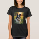 Zoek naar border collie dames tshirts Huisdier
