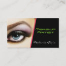 Recherche de maquilleur indépendant cartes visite Esthéticien