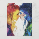 Recherche de couples lesbiens cartes postales Lgbtq