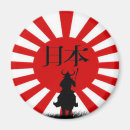 Recherche de guerrier japonais magnets Samouraï