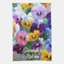 Recherche de pensées cuisine linges Floral