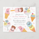 Recherche de crème glacée pastel invitations Mignon