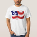 Zoek naar vredesteken tshirts Vlag