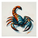Recherche de conceptions de zodiaque posters Scorpion
