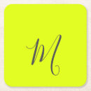Recherche de chartreuse dessous de verres Couleur solide