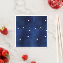 Recherche de minuit serviettes Bleu marine