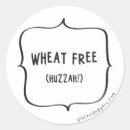 Recherche de blé autocollants Gluten