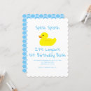 Zoek naar duck birthday uitnodigingen Verjaardagsfeest
