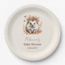 Recherche de hérisson mignon assiettes en papier Automne