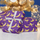 Recherche de motif de bananes papier cadeau Drôle