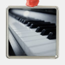 Recherche de clés de piano ornements Horizontal