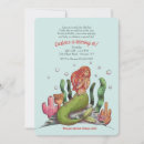 Recherche de sirène anniversaire invitations Pour tous