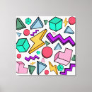 Recherche de 80s impressions sur toile Vintage