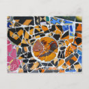 Zoek naar mozaïek briefkaarten Guell