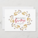Recherche de houx vœux cartes Floral