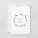 Recherche de faune mariage invitations Oiseau