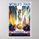 Recherche de retro chicago posters Amérique