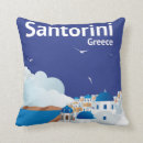 Recherche de santorini coussins Voyage