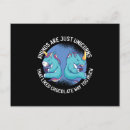 Recherche de licorne drôle cartes postales Mignon