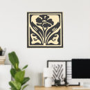 Zoek naar zwarte bloem posters Vintage