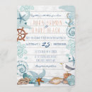 Zoek naar vintage nautical uitnodigingen Blauw