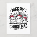 Recherche de christmas cat cartes postales Joyeux