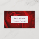 Recherche de rose rouge romantique cartes visite Élégant