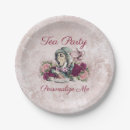 Recherche de anniversaire de fille assiettes en papier Baby