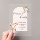 Recherche de verre de martini invitations Bride