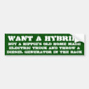 Recherche de hybrides voiture autocollants Hippie