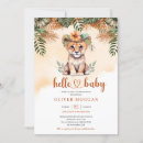Recherche de la savane invitations Aquarelle