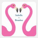 Recherche de de flamant autocollants Monogramme