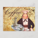 Recherche de restaurant decor cartes postales Kitchen