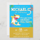 Recherche de requins invitations Enfant