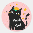 Recherche de chat orange autocollants Merci