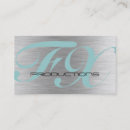 Recherche de acier balayé cartes visite Argent